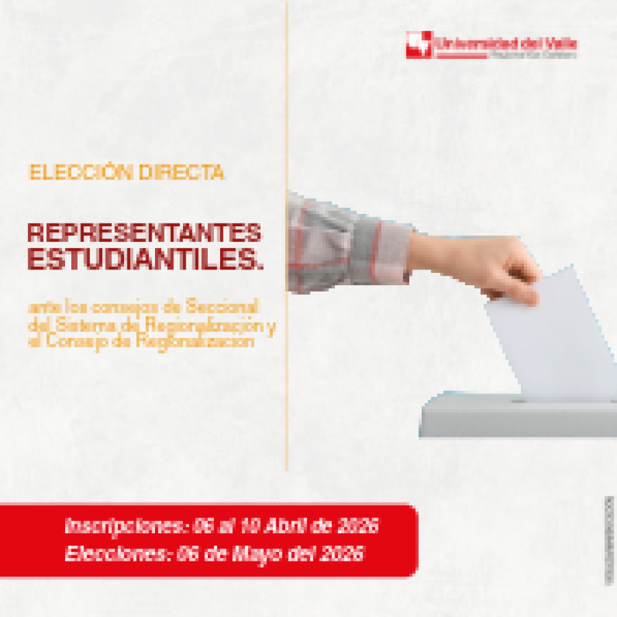 Elecci&oacute;n Directa de Representantes Estudiantiles ante los Consejos de Seccional del Sistema de Regionalizacion y el Consejo de Regionalizacion
